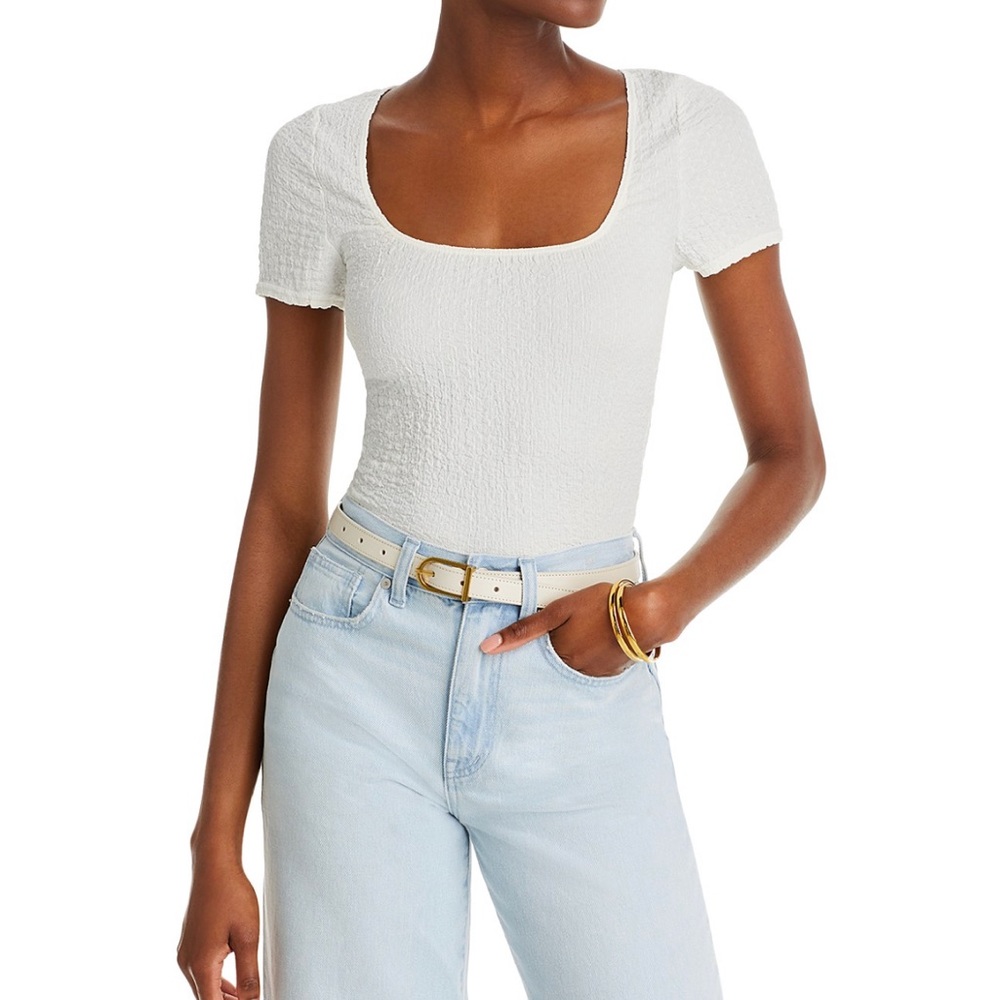 Madewell NWT Square Neck Top